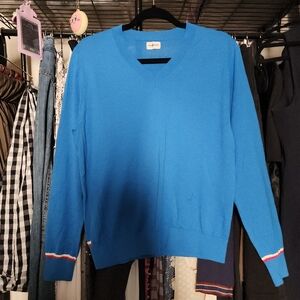 Tory Burch Sport Merino Wool Blend Sweater, M